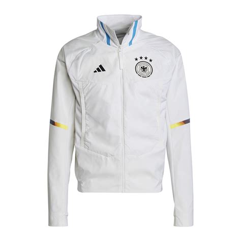 shindy adidas jacke weiß|DFB Anthem Jacke .